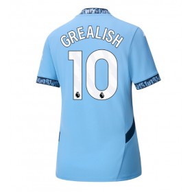 Dámské fotbalový oblečení Manchester City Jack Grealish #10 Domácí košile 2024-25 Krátkým Rukávem